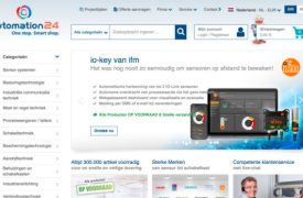 Online shop voor automatiseringstechniek Automation24