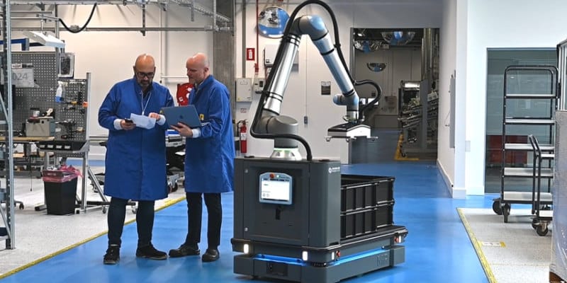 Mobiele collaboratieve robot MC600 van MiR