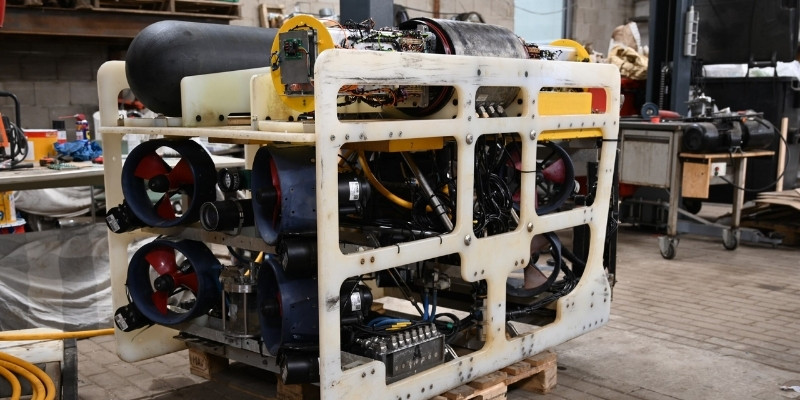 ROV robot onderwater