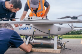 Drone op waterstof Nederland