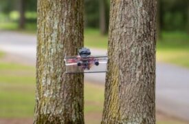 Drone met echolocatie
