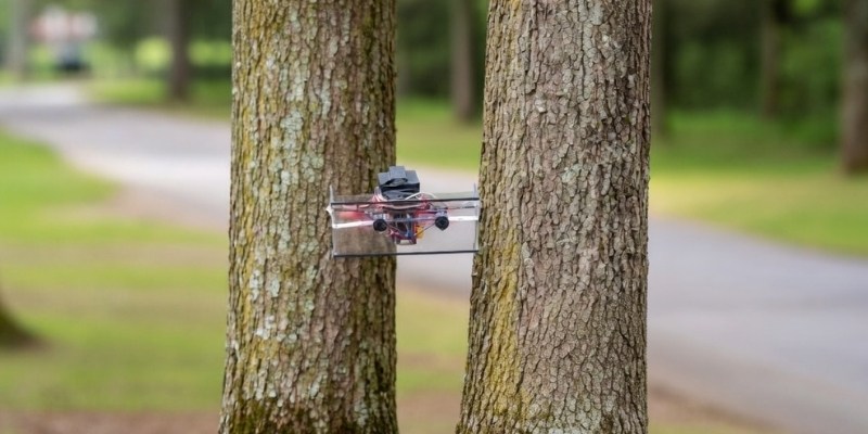 Drone met echolocatie