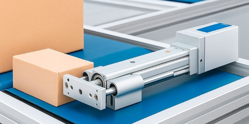 Elektrische actuator met geïntegreerde controller